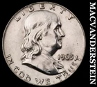 1963-D Franklin Half Dollar- Silver- Choice Gem Brilliant Unc- Luster #J9357