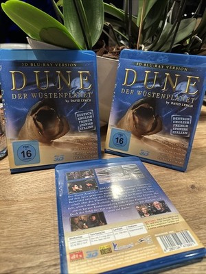 10 X Blu Ray Dune - Der Wüstenplanet Top Film 5 Sprache  3D Weltweit Einzigartig