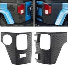 Rear Corner Guards Body Armor Compatible with 2007-2018 Jeep Wrangler JK JKU ...