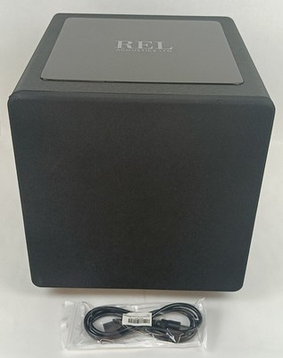 REL Acoustics HT/1205 Home Theater Subwoofer - Black Vinyl