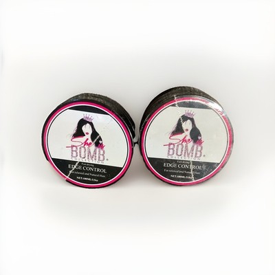 2x She Is Bomb Collection Edge Control 3.5 Oz. Free Shipping