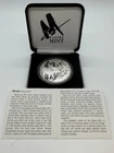 Alaska Moose Tracks Medallion One Troy Ounce .999 Fine Silver Made In Alaska