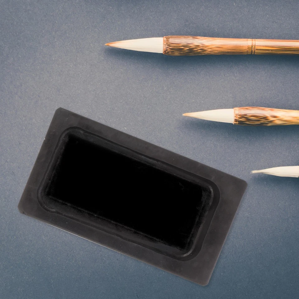 Painting Tool Natural Stone Practical Ink Grinding Stone 4 Inch - image 4 of 4