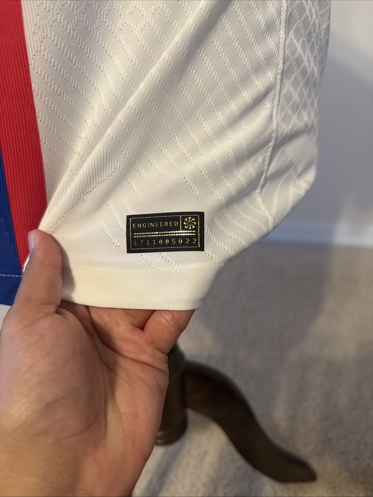 2022-23 Kylian Mbappe Paris Saint-Germain Match Worn Uniform | MEARS & Meigrey