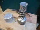 VINTAGE US MILITARY WW2 COOK STOVE CM MFG CO 1945 MOD 1942 OLD ANTIQUE CASE