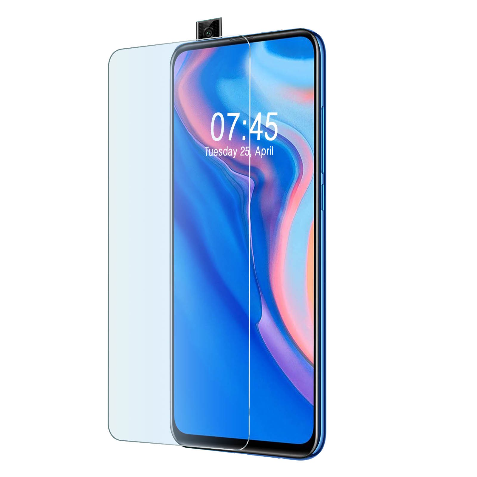 Verre trempé Honor 9X premium en cristal transparent de dureté 9H