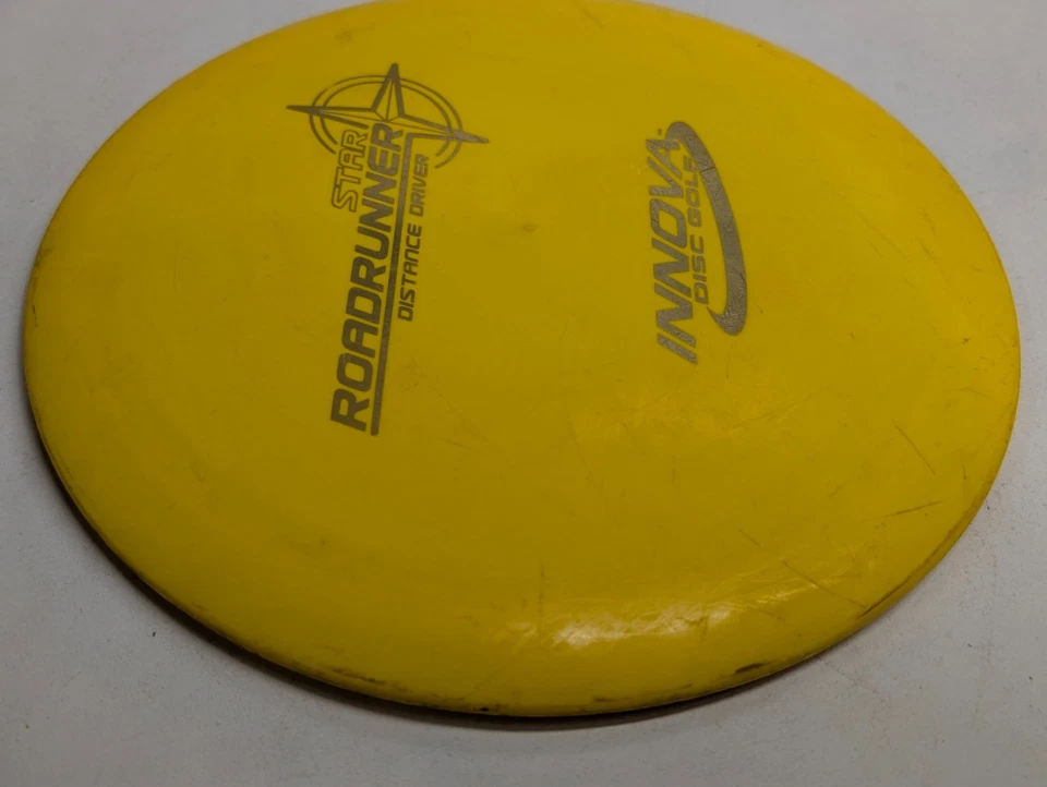 Innova Star Roadrunner Disc Golf Fairway Driver 171g Yellow Old Run Penned PFN - Image 3 of 4