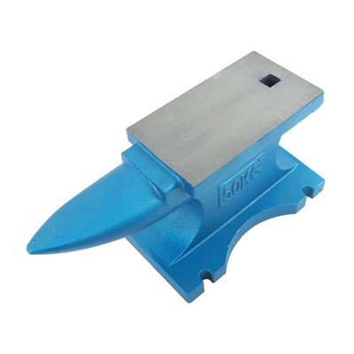 110Lb 50kg Blacksmith Anvil Horn Anvil Heat Treated Long Round Horn Forged Steel