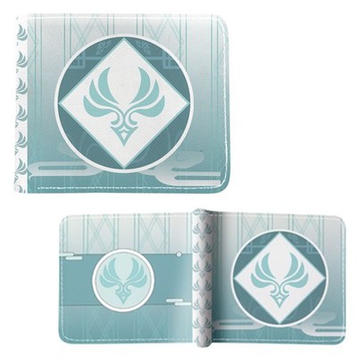 ANEMO VISION Genshin Impact 4 in. Bi Fold Wallet (Video Games Credit Card)