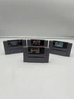 Super Nintendo Pilotwings Jeopardy NCAA Basketball & F-Zero Video Games Tested