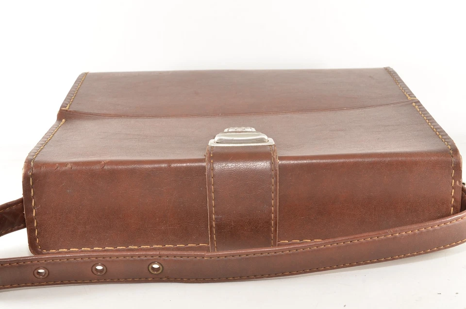 Polaroid SX-70 Land Camera Hard Leather CASE w/STRAP ORIGINAL #2883 - Image 3 of 4