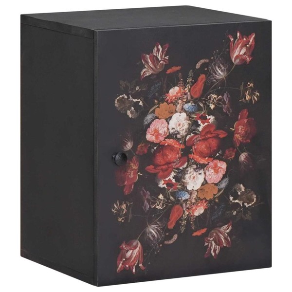 HäNgeschrank Mehrfarbig 38 X 33,5 X 48 Cm Massivholz Mango-image