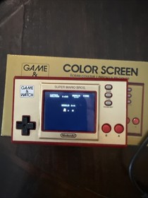 Super Mario Bros 35 Nintendo Game And Watch Handheld System (Tested Working)