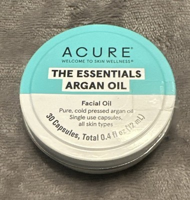 Acure  The Essentials Moroccan Argan  Facial Oil Single Use Capsules