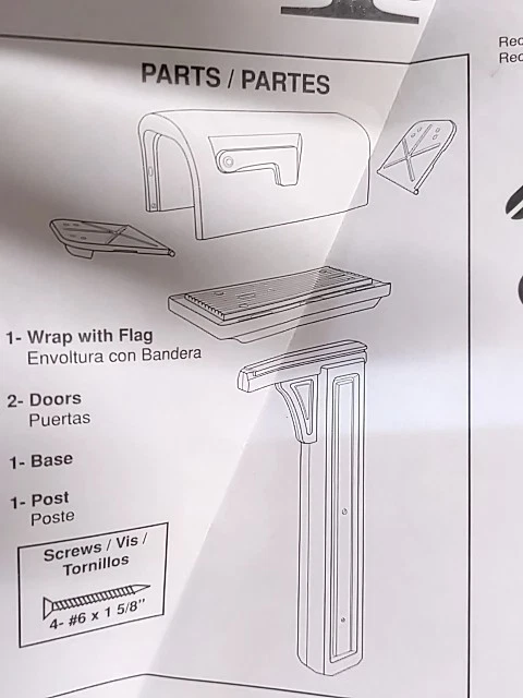 Solar Group 207107 Class Mocha Mailbox GCL10000M - Image 3 of 4