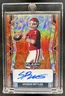 2022 Leaf Flash Spencer Rattler Kaleidoscope Orange Auto #/4 Sooners