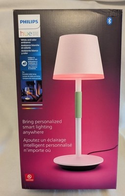 Philips Hue White Indoor/Outdoor Ambiance Portable Table Lamp- White - 576447