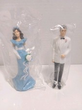 VTG 1991 EHW WILTON Cake Toppers Bridesmaid  Groomsman