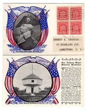 US 1929 SCOTT 680 BLOCK FIRST LAIRD FIRST DAY COVER MAXIMUM CARD