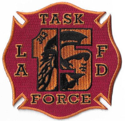 LAFD Task Force 15 Trojan Fire USC NEW Fire Patch ..