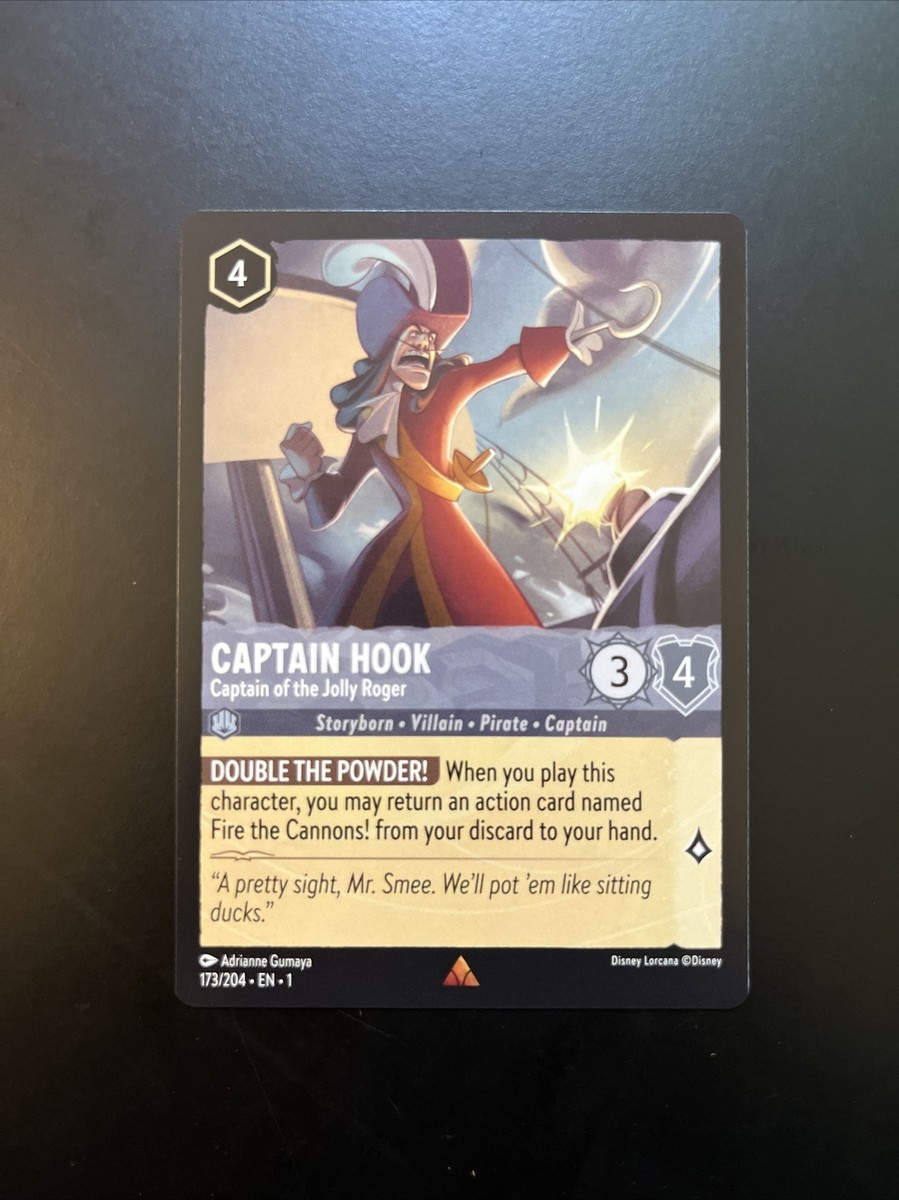 PSA10DISNEY LORCANAキャプテン・フック エンチャンテッド771 s