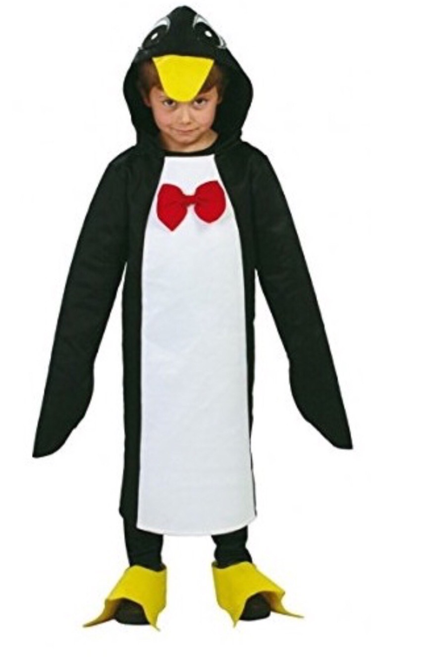 DISFRAZ NIÑO PINGÜINO TALLA 10-12 AÑOS. CARNAVAL, HALLOWEEN. Nuevo.17