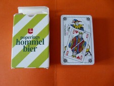 Jeu de cartes Bière Hommel Bier Poperings Belge