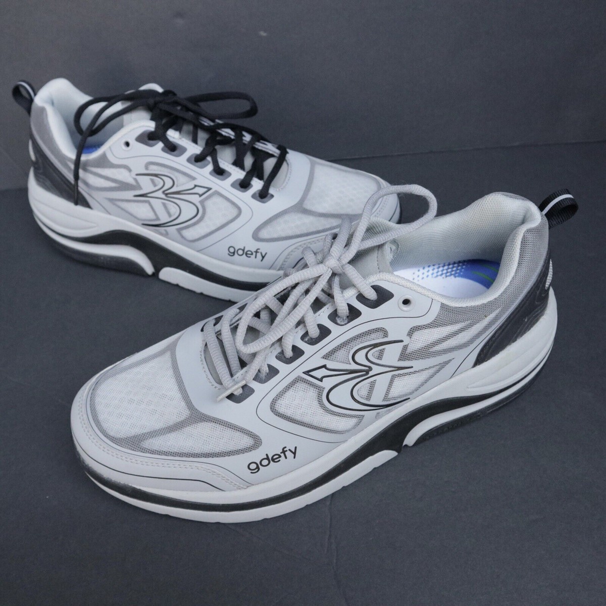 Gravity Defyer GDefy Mens Size 9 Walking Running Shoes VersoShock Gray Gdefy Shoes Mens 11.5 Gray Gravity Defyer Walking VersoShock  main image 2