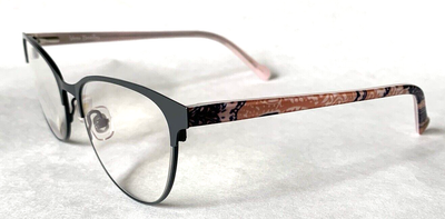 Vera Bradley Lyla Fern Paisley Eyeglasses 53-17-140 Cat-Eye  display picture 3
