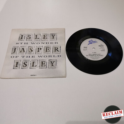 isley jasper isley - 8th wonder of the world 7'' vinyl record VG