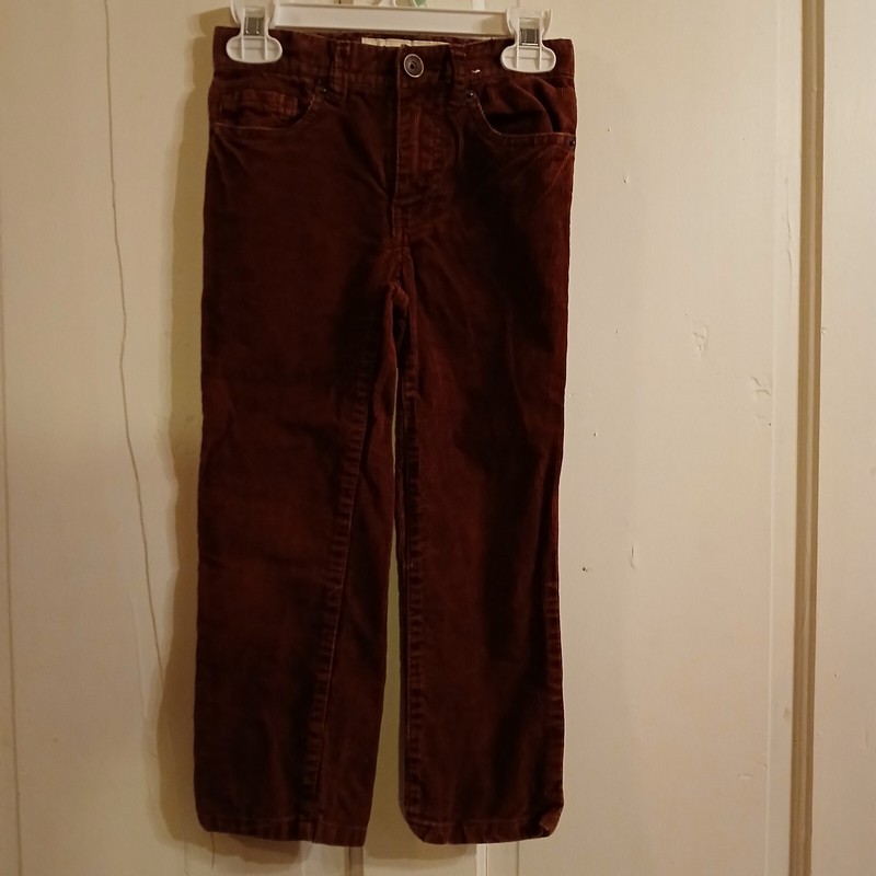 Girls Burgundy Cherokee Corduroy Pants, Size 4, VGC!