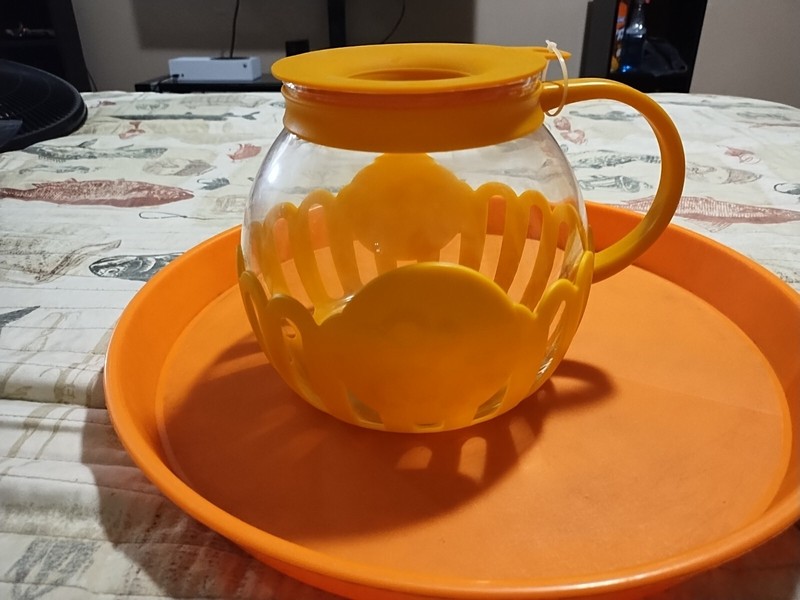 Ecolution Micro-Pop 3 Quart Microwave Popcorn Popper - Yellow