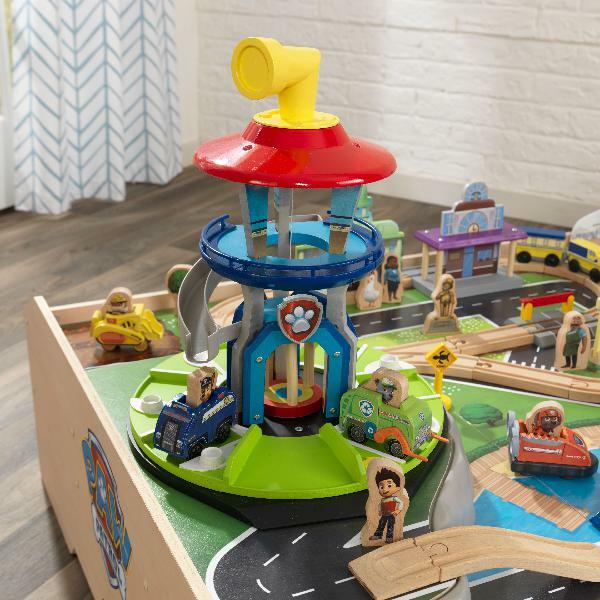 paw patrol train table