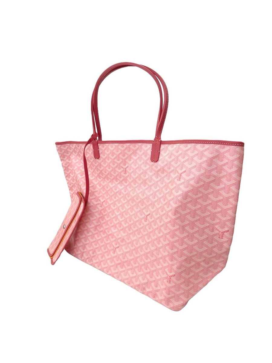 Goyard Saint Louis GM Tote Bag Rose Powder Pink with Pouch