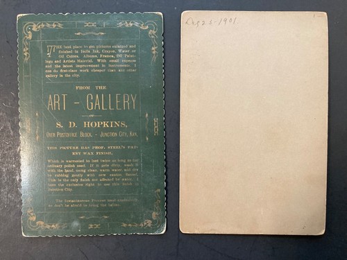 Sixteen (16) FANTASTIC CABINET CARD & OTHER ANTIQUE PHOTOGRAPHS c.1890s - Picture 14 of 17