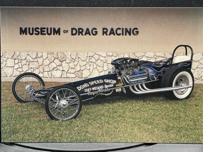 VRHTF NHRA COOL BIG DADDY DON GARLITS MUSEUM OF DRAG RACING POST CARD 4 ...