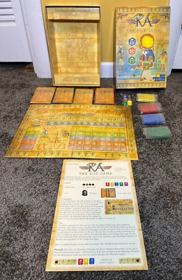 Ra The Dice Game Box - Rio Grande Boardgame Reiner Knizia Complete OOP Excellent - Image 1 of 4