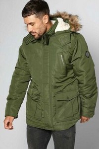 crosshatch parka