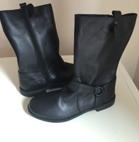 Brand Marks & Spencer Leather Mid Calf Zip Boots Size 5 Eur 38 Brand Marks & Spencer Leather Mid Calf Zip Boots Size 5 Eur 38