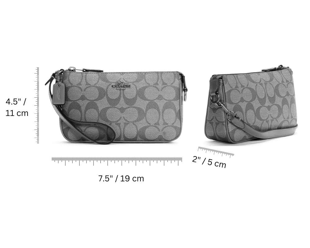 Borsello pochette pochette da polso Coach donna Nolita 19