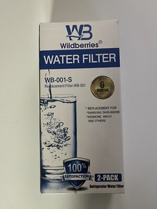 Wild berries Water Filter  WB-001-S 2 pack replacement filter