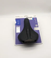 Selle Royal Vivo Reflective Saddle Athletic, Black, Unisex