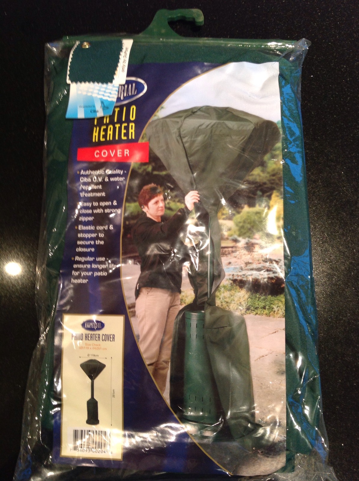 PREMIUM HEAVY DUTY CALOR GAS PATIO HEATER COVER GREEN WATERPROOF