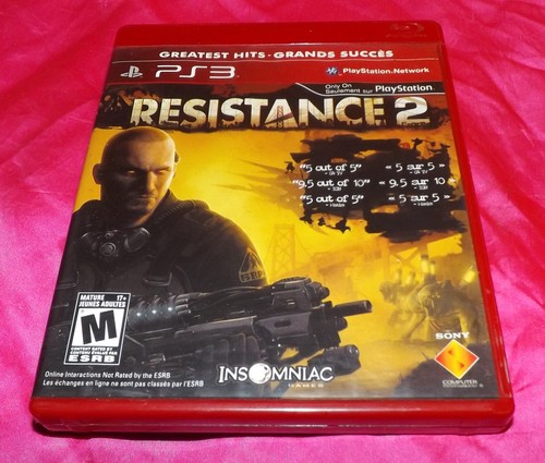 🎮 SONY PLAYSTATION 3 PS3 RESISTANCE 2 VIDEO GAME NO MANUAL 2008 | eBay