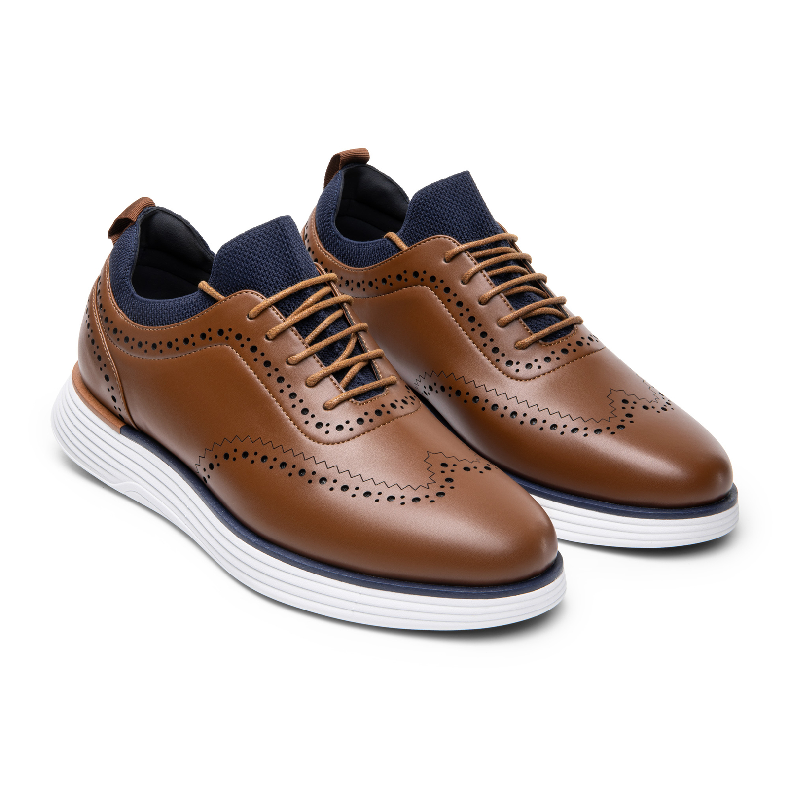 Oxfords Formal Casual Wingtip Brogue Breathable Shoes Us