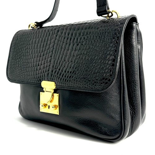BALLY Shoulder Bag Patent leather Authentic - Picture 2 of 21