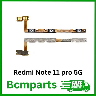 Für Xiaomi Redmi Note 11 Pro 5G Ersatz Power & Lautstärketaste Flex Kabel