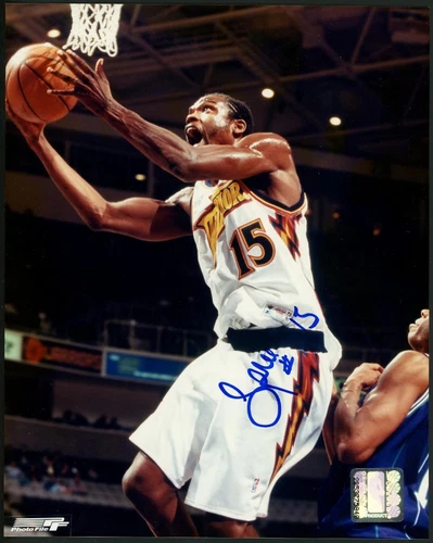 LATRELL SPREWELL signed 8x10 photo (WARRIORS - autograph)