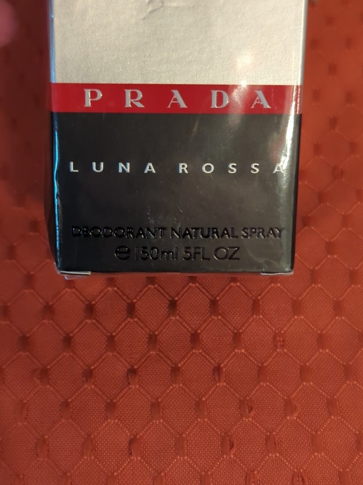 New Prada Luna Rossa Deodorant Natural Spray 5 Oz eBay