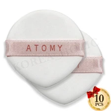 ATOMY Water-drop Shape Cushion Puff 10EA Air Puff Sponges Makeup Tool KOREA MADE